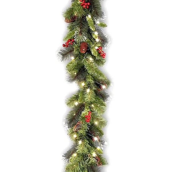 Christmas Garland with Decorations