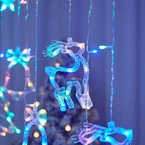 Christmas LED Curtain Lights – Charm and Magic in Your Home ✨🎄