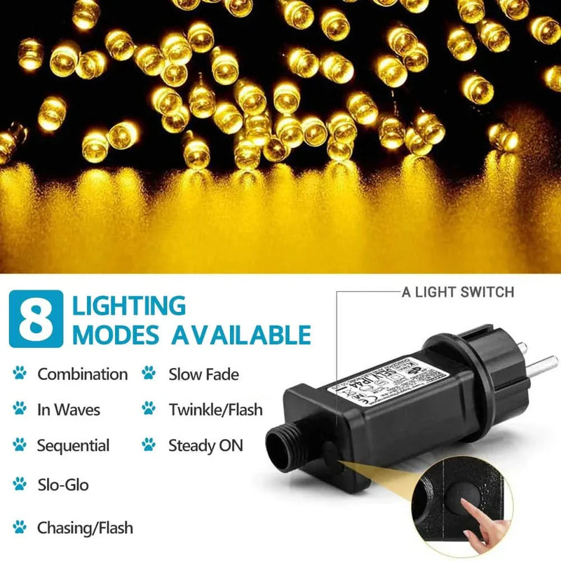 Christmas Fairy Lights IP65 – 50m of Charm and Magic