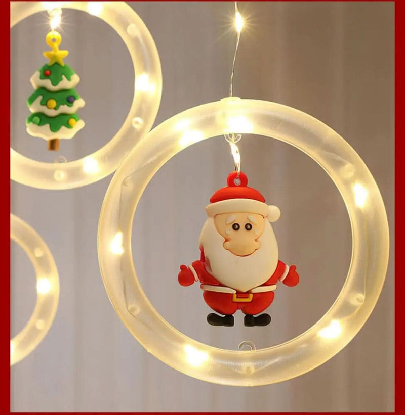 Christmas LED Curtain Lights for Decoration – Festive and Enchanting Glow ✨🎄