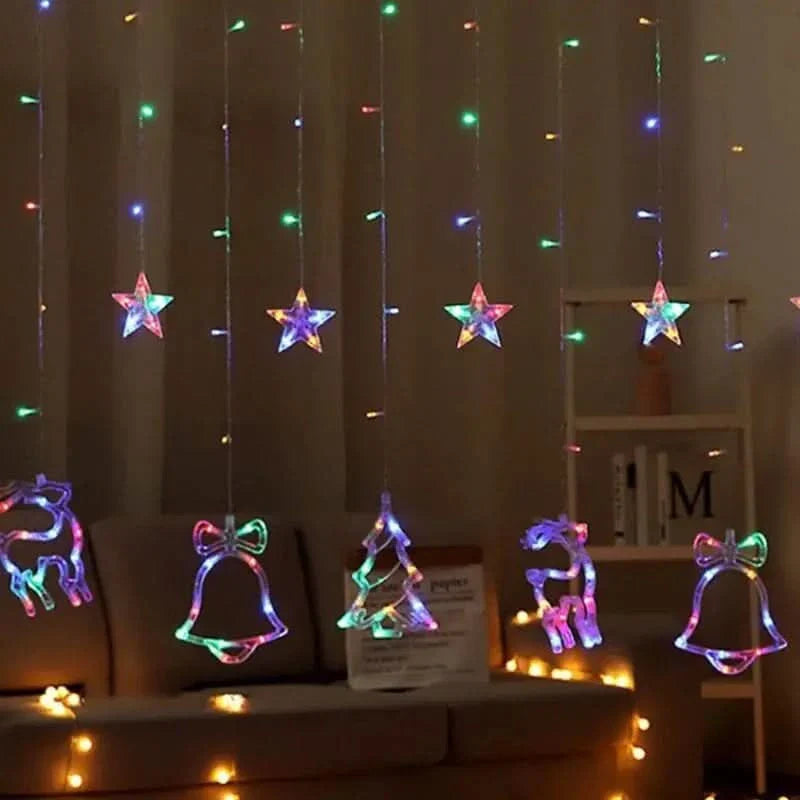 Christmas LED Curtain Lights – Charm and Magic in Your Home ✨🎄