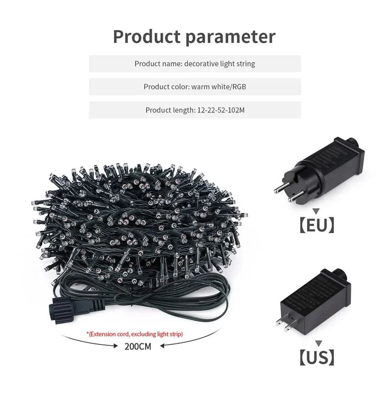 Waterproof LED Christmas Lights – Charm and Magic