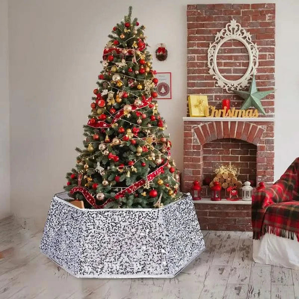 Sparkling Christmas Tree Skirt – 60×80×25 cm