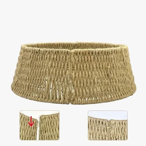 Rustic Base Christmas Tree Skirt – 70×50×25 cm