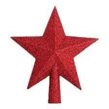 20cm Gold Christmas Tree Decoration Star