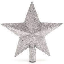 20cm Gold Christmas Tree Decoration Star