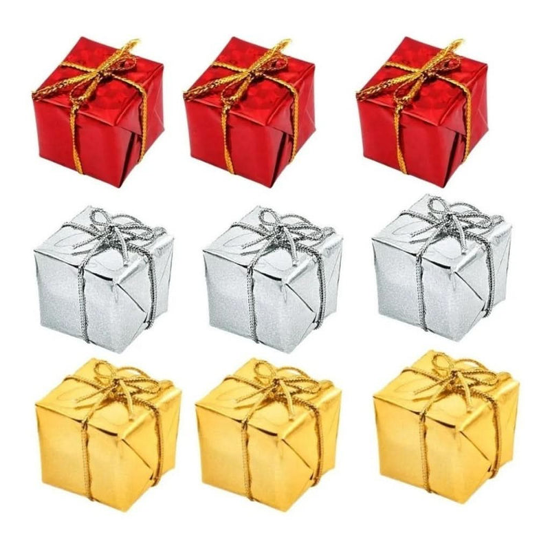 125-Piece Christmas Tree Decoration Kit with Hanging Ornaments, Balls, and LED Twinkling Lights