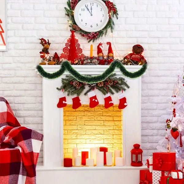 Green Artificial Christmas Garland