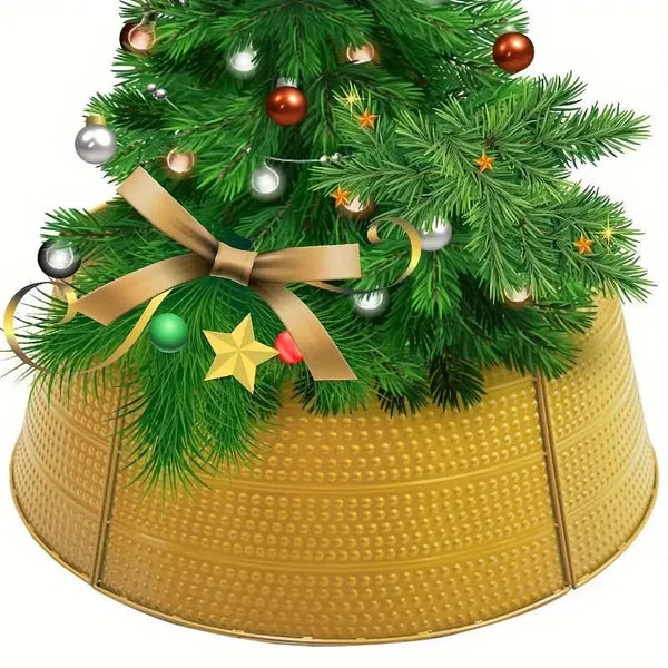 Metal Base Christmas Tree Skirt – 60×42 cm