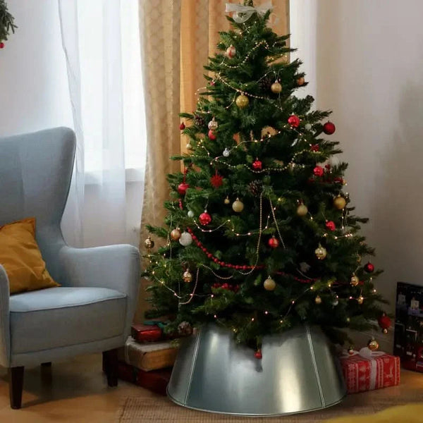 Metal Base Christmas Tree Skirt – 60×42 cm