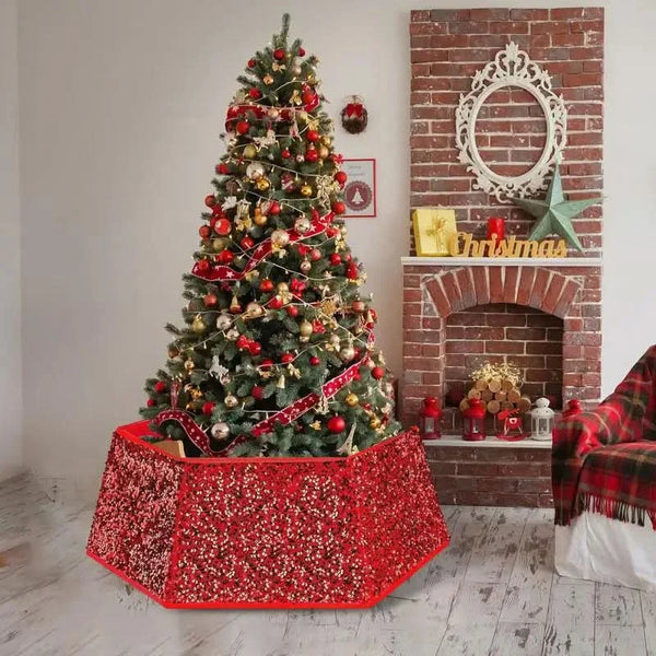 Shiny Christmas Tree Skirt – 60×80×25 cm